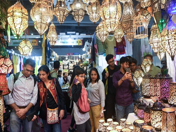 People visiting 42nd edition of India International Trade Fair