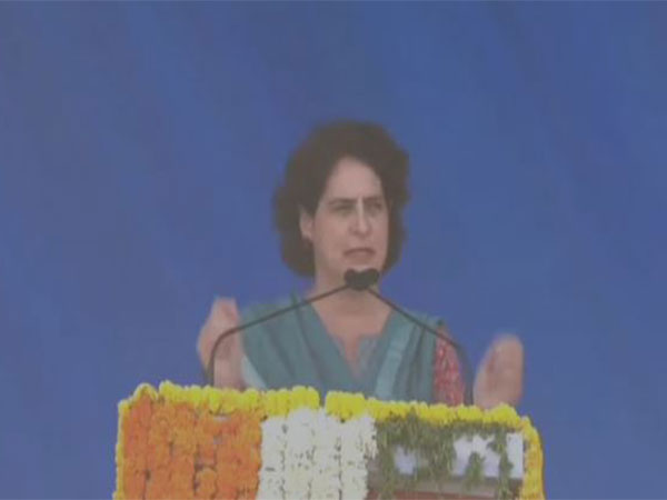 Congress General Secretary Priyanka Gandhi (Photo/ANI)