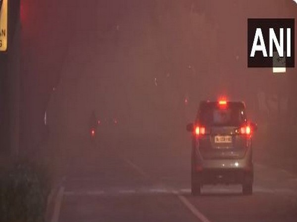 Visuals from Lodhi road area on Tuesday morning (Photo/ANI)