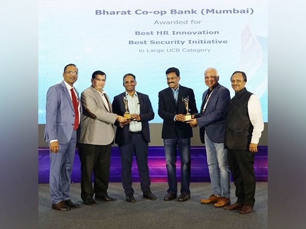 Bharat Co-operative Bank (Mumbai) Ltd. Wins an Eminent Award for Best Security Initiative at the 17th ANCBS by NAFCUB and Banking Frontiers