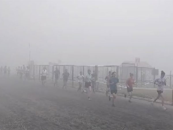 Women participate in Agniveer recruitment race in Lucknow (Image/ANI)