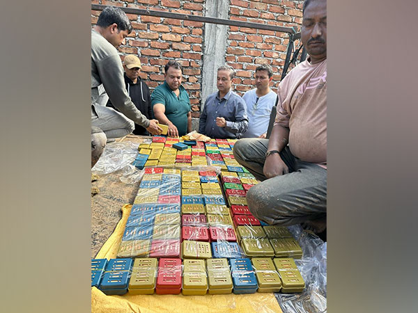 Drugs recovered by STF in Assam (Photo/ANI) 