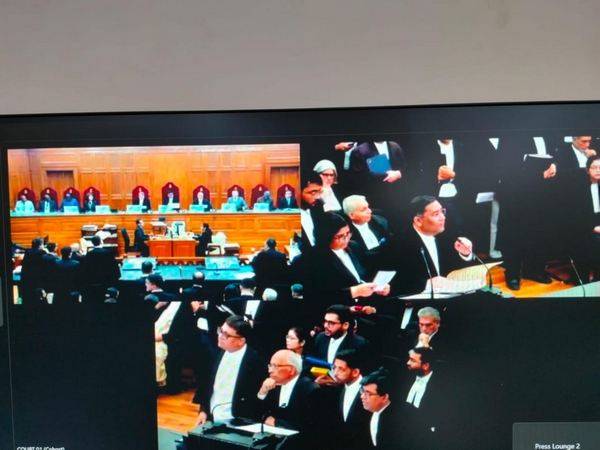 Visuals from the Supreme Court (Photo/ANI) 