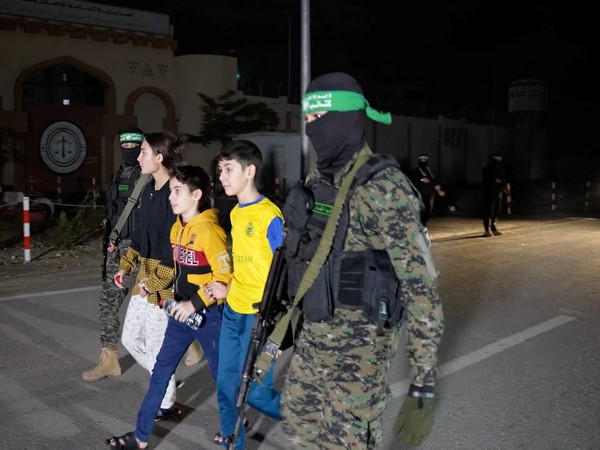 Palestinian Islamist group Hamas releases hostages (Photo Credit: Reuters)