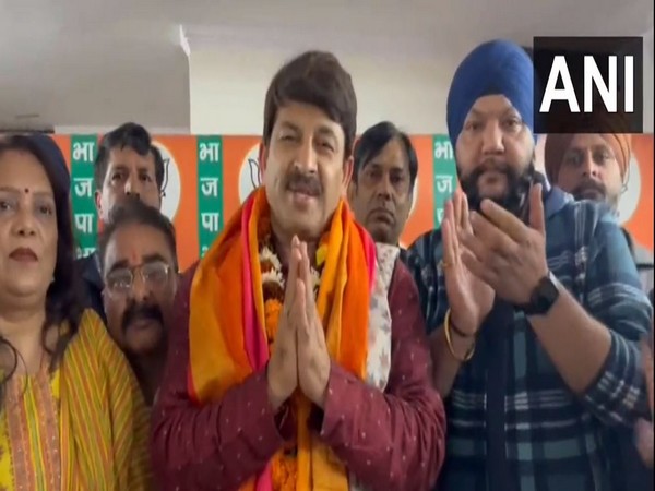 BJP MP Manoj Tiwari (Photo/ANI)