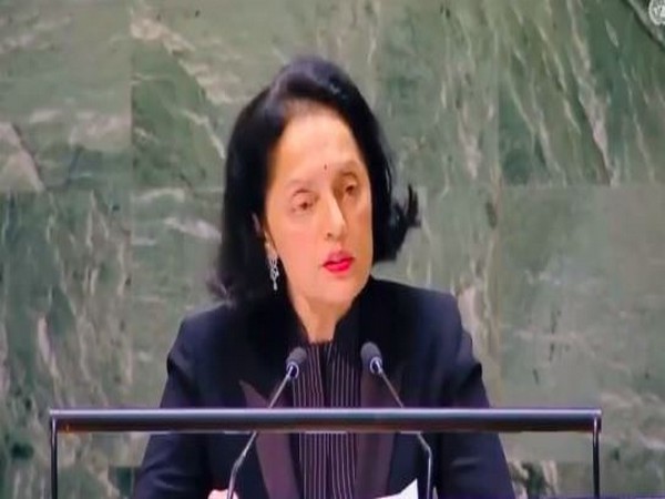 India's permanent representative to the United Nations, Ruchira Kamboj (Photo Credits: X/@IndiaUNNewYork)