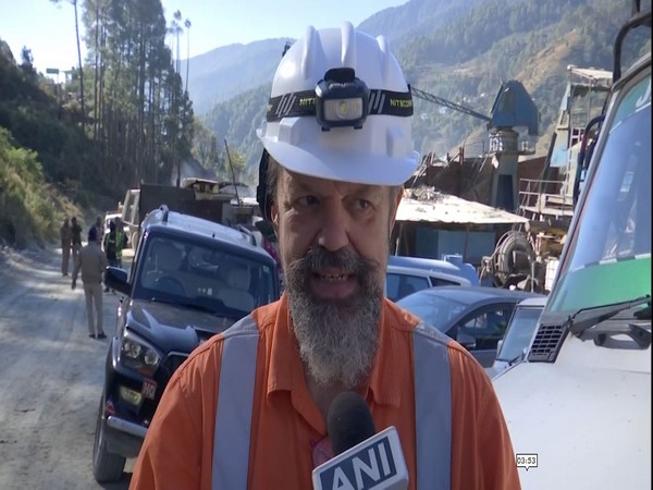 International Tunnelling and Underground Space Association president Arnold Dix (Photo/ANI)