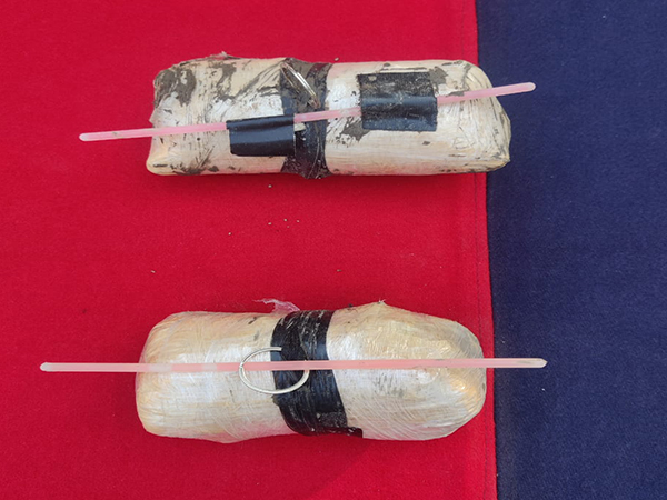 BSF and Punjab Police recover contraband drugs in Amritsar (Photo/ANI)