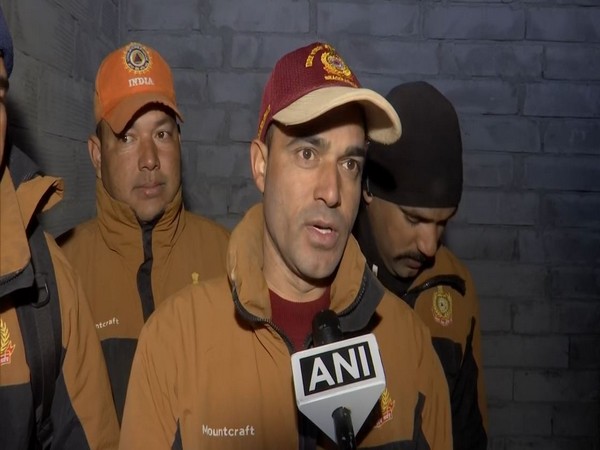 NDRF personnel Mohan Singh Rawat who was part of Uttarakhand tunnel rescue operation (Photo/ANI)