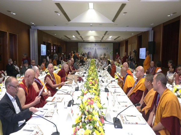 Visual from the International Buddhist Confederation General Assembly meeting (Photo/ANI)
