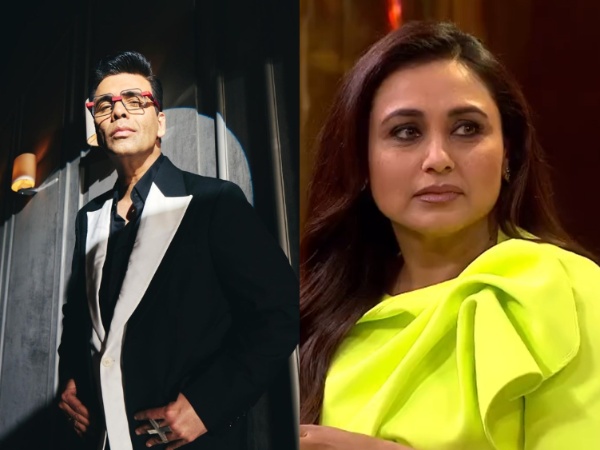 Karan Johar, Rani Mukerji (Image source: Instagram)