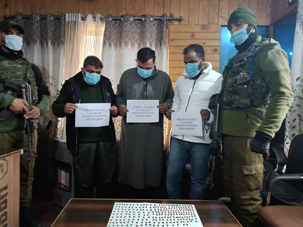 Accused persons after the arrest (Photo/ANI)