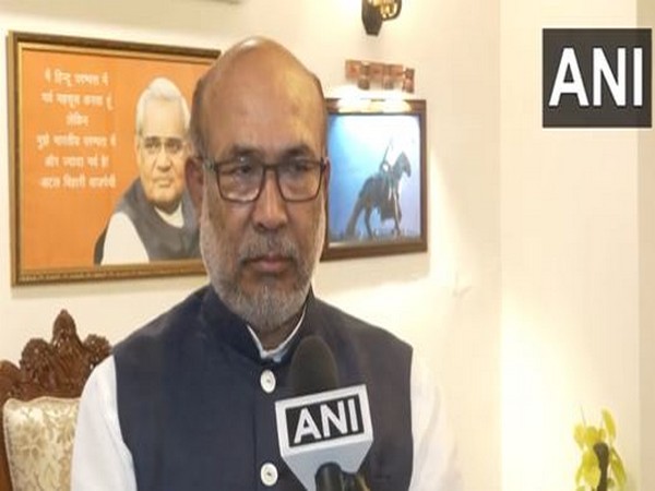 Manipur Chief Minister N Biren Singh on UNLF agreement (Photo/ANI)