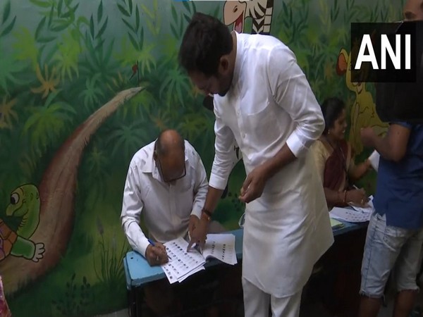 G Kishan Reddy casts vote in Hyderabad (Photo/ANI)