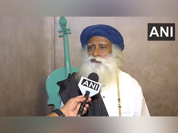 Spiritual leader Sadhguru Jaggi Vasudev. (Photo/ANI)
