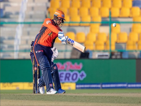 Quinton de Kock in action for Delhi Bulls. (Photo- Abu Dhabi T10)