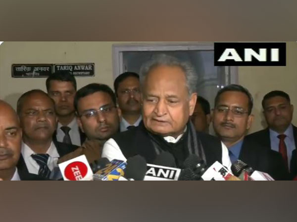 Rajasthan Chief Minister Ashok Gehlot (Photo/ANI)
