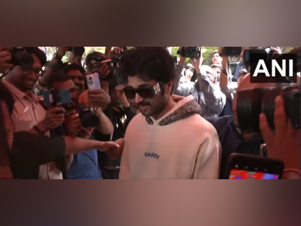 Vijay Deverakonda (Image source/ ANI photos)