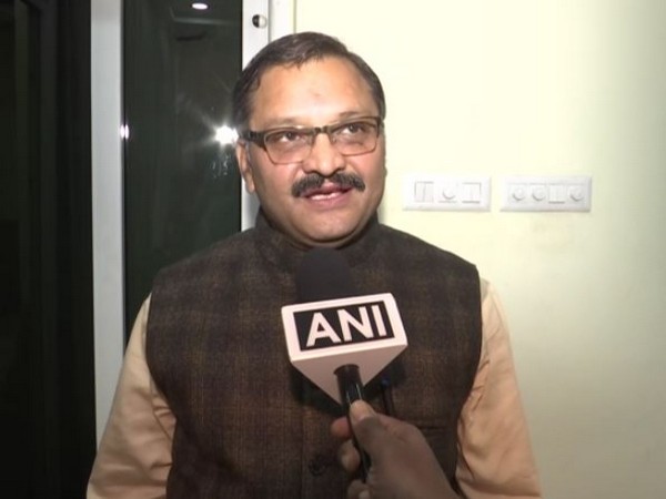 BJP leader Santosh Pandey (Photo/ANI)
