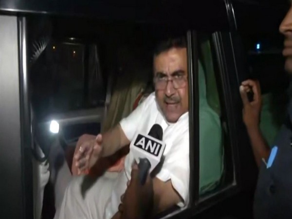 West Bengal LoP Suvendu Adhikari leaves from Assembly premises (Photo/ANI)