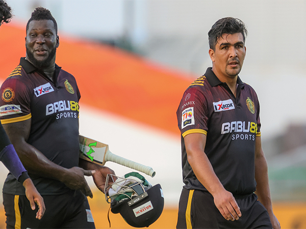 Northern Warriors openers Kennar Lewis and Hazratullah Zazai (Image: Abu Dhabi T10 League)