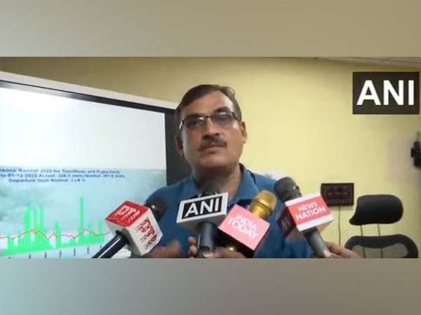 S Balachandran, Deputy-Director General of Meteorology, Chennai. (Photo/ANI)