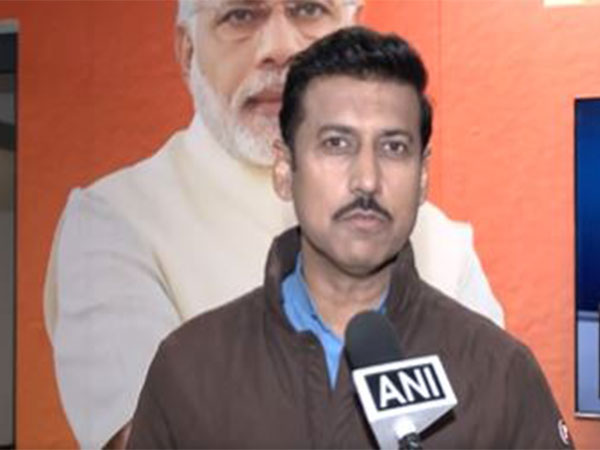 BJP MP Rajyavardhan Singh Rathore (Photo/ANI)