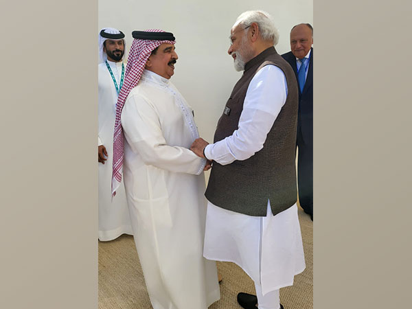 PM Modi with Bahrain King in Dubai, UAE. (Photo: X//PM Modi)