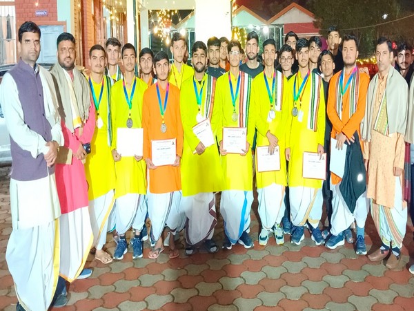 Shrine Board’s Gurukul excels at North Zone Youth Festival held at Himachal Pradesh (Photo/ANI)