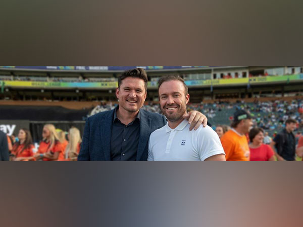 Graeme Smith and AB de Villiers. (Photo- SA20)