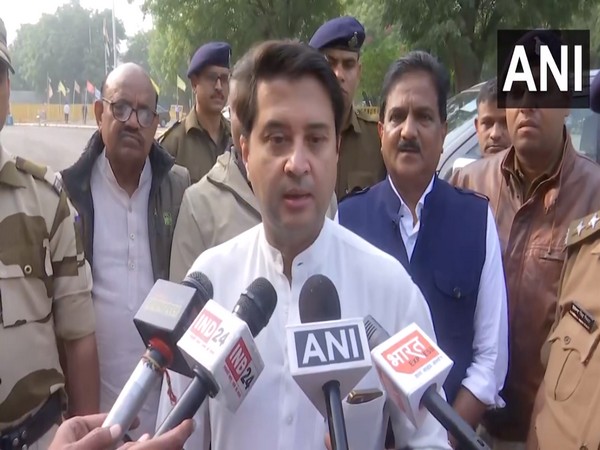 Union Minister and BJP leader Jyotiraditya Scindia. (Photo/ANI)