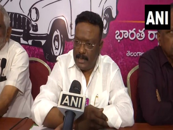 BRS leader Dasoju Srravan (Photo/ANI)