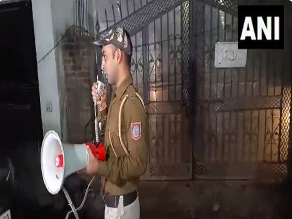 Leopard spotted in Delhi's Sainik Farm area, authorities urge people to stay indoors (Photo/ANI)