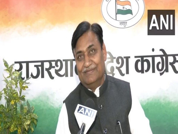 Rajasthan Congress chief Govind Singh Dotasra (Image/ANI)