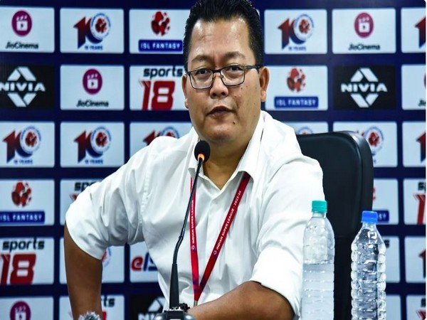 Hyderabad FC coach Thangboi Singhto. (Photo- ISL)