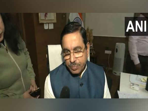 Union Minister and BJP Rajasthan Incharge Pralhad Joshi (Photo/ANI)