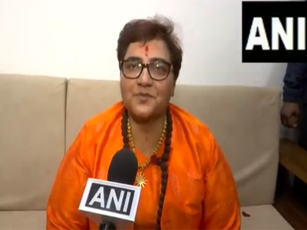 BJP MP Sadhvi Pragya Singh Thakur (Photo/ANI)
