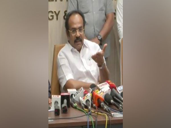 Tamil Nadu Electricity Minister Thangam Thennarasu (File photo/ANI)