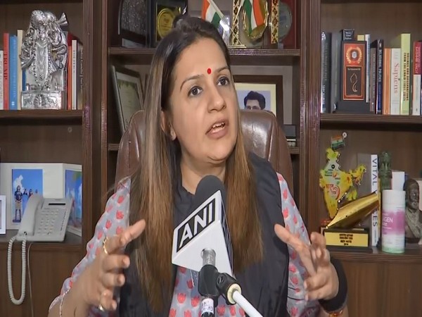 Shiv Sena (Uddhav Thackeray faction) leader Priyanka Chaturvedi (Photo/ANI)