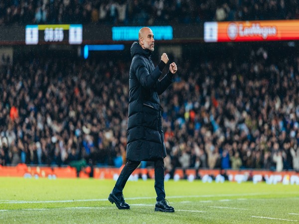 Manchester City manager Pep Guardiola. (Photo- Manchester City Twitter)