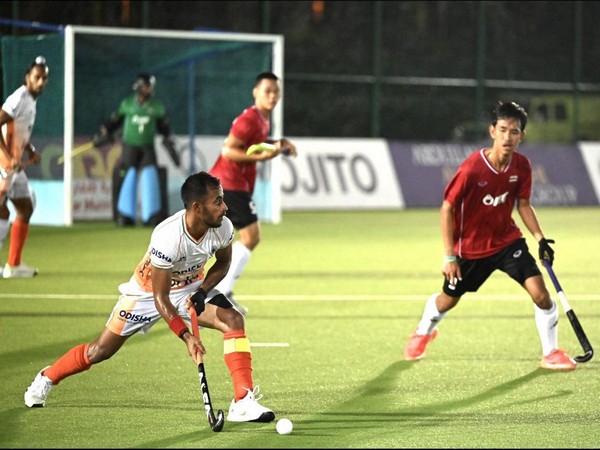 Indian junior men's hockey player in action (Photo: Hockey India)
