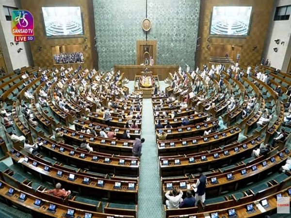 Inside visuals of Lok Sabha (Photo/Sansad TV)