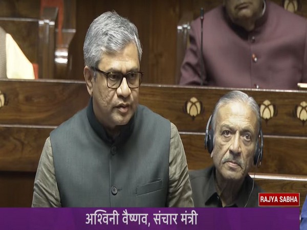 Union Minister Ashwini Vaishnaw (Image: Sansad TV)