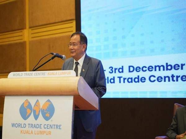 Minister of State for External Affairs and Education, Rajkumar Ranjan Singh addresses GOPIO International Business Summit and Expo in Malaysia (Photo/X@RanjanRajkuma11)