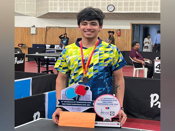 Jash Modi wins Under-19 boys category of Maharashtra State Table Tennis Championship (Image: MSTTC)