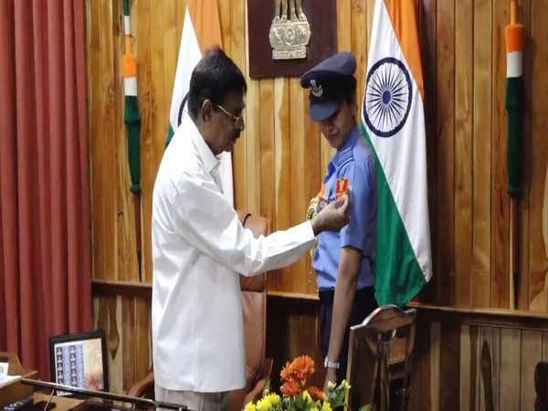 Air Force officer Manisha Padhi appointed as India’s first woman ADC (Image/ANI)