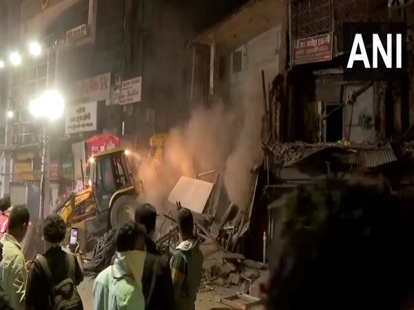 Bhide Wada property razed by Pune Municipal Corporation (PMC) (Image/ANI)