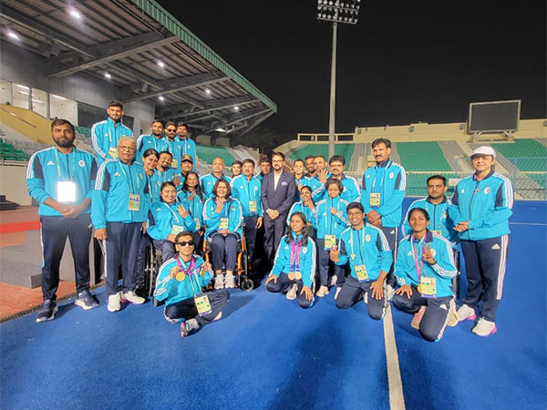 Tokyo Paralympics stars Bhavina, Parul, Sonal ahead of Khelo India Para Games (Image: SAI media)