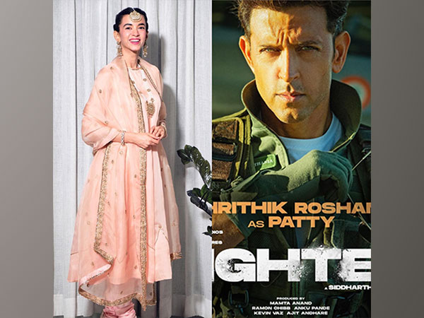 Saba Azad, 'Fighter' poster (Image source: Instagram) 