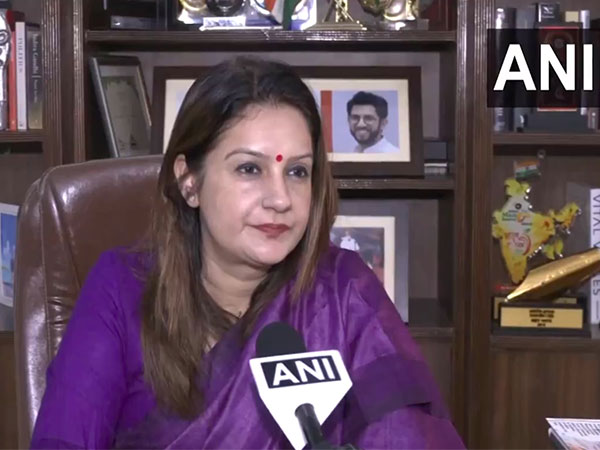 Shiv Sena UBT faction leader Priyanka Chaturvedi (Photo/ANI)